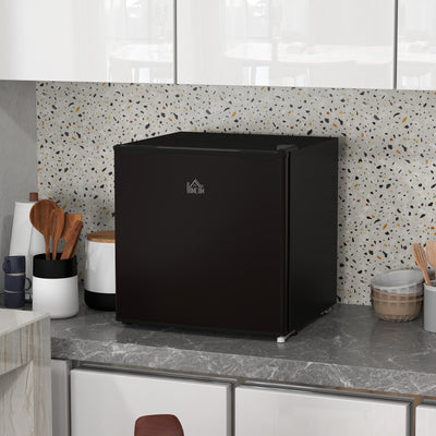 35L Mini Freezer Adjustable to -24â„ƒ in Black by HOMCOM
