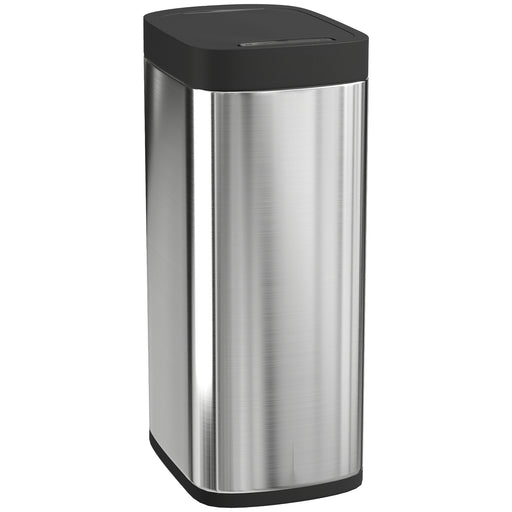 50L Grey Automatic Sensor Bin with Manual Override Ideal for Kitchen or Bedroom
