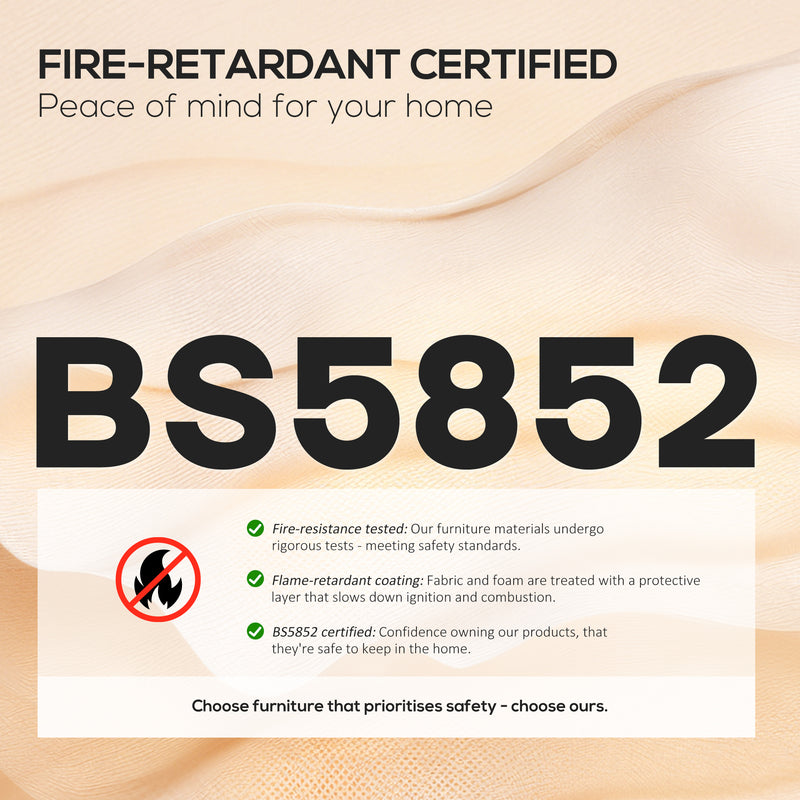 Grey 5ft King Size Ottoman Bed with Gas Lift for Hidden Storage Solution