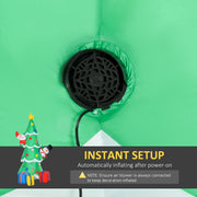 Air blower grille on the green fabric with instant setup callout