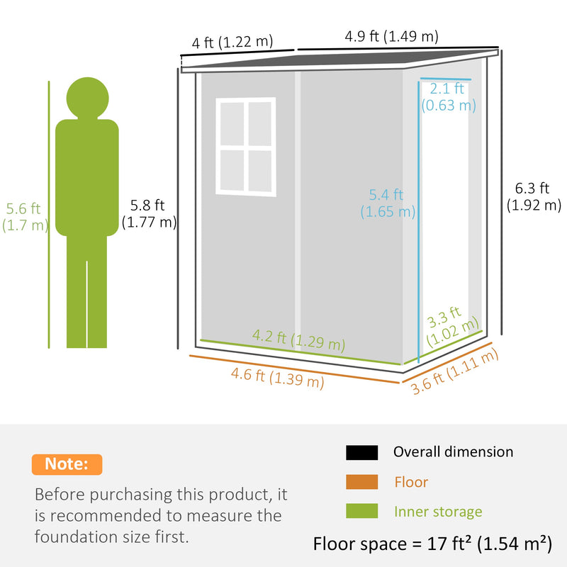 Dimension diagram showing 122 x 149cm overall, 192cm rear height and a 111 x 139cm floor
