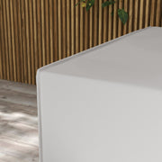 Grey Waterproof Garden Furniture Cover for Rectangle Table Set Heavy Duty 210x140x80cm