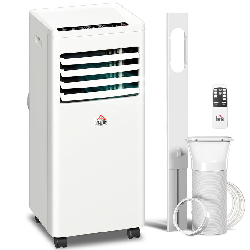 Portable Air Conditioner for Small Rooms with Quiet Cooling and Dehumidifier White
