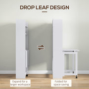 Folding Desk, White