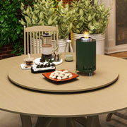 Smokeless Tabletop Fire Pit for Wood or Pellet Fuel Stainless Steel 16 x 16 cm by Outsunny