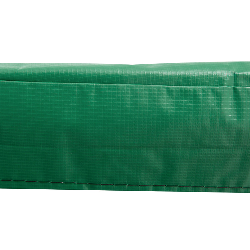 Trampoline Safety Pad for 8ft Round Trampolines Prevents Bumps and Scrapes Green