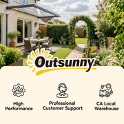 Wall Mounted Front Door Porch Canopy Rain Shelter With Durable PC Roof 303 x 96cm Clear