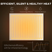 WiFi Smart Electric Wall Mounted Heater 170W Far Infrared Low Energy Heating White