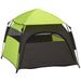 Green Pop Up Dog Tent with Water-Resistant Oxford and Carry Bag for Extra Large Dogs by PawHut