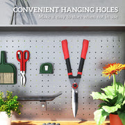 Heavy Duty Garden Hedge Shears 63cm with Sharp Blades and Comfort Grip for Easy Trimming