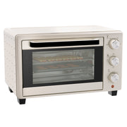 21L Mini Countertop Oven With Adjustable Temperature Ideal For Small Kitchens White