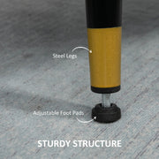 Upholstered Button Tufted Accent Chair for Living Room or Bedroom Comfort, Grey