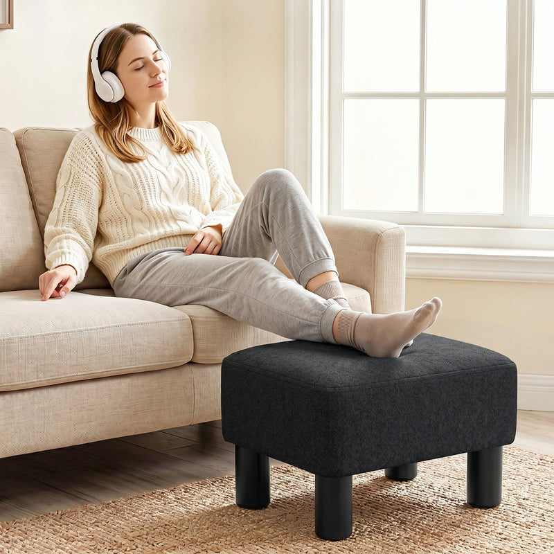 Foot Stool Black - image 2
