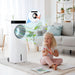 Bladeless 4-in-1 Portable Air Cooler with Humidifier Remote and Timer by HOMCOM