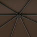 Brown 3 x 3m Gazebo Canopy Replacement Cover Water-Resistant with Drain Holes by Outsunny