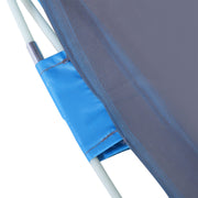 2 Person Pop Up Camping Tent With Lightweight Fibreglass Frame For Outdoor Use Blue AOSOM