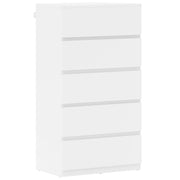 5 Drawer Chest of Drawers Modern Storage Cabinet for Bedroom by HOMCOM