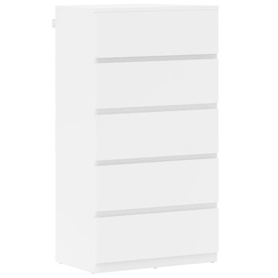 5 Drawer Chest of Drawers Modern Storage Cabinet for Bedroom by HOMCOM