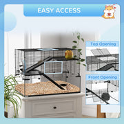 Feature panel showing the top-opening and front-opening doors for easy access