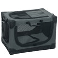 Foldable Soft Dog Travel Crate for Small Dogs Up to 4 kg Easy Storage Army Green AOSOM