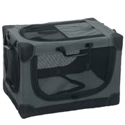 Foldable Soft Dog Travel Crate for Small Dogs Up to 4 kg Easy Storage Army Green AOSOM