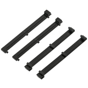 Dark Grey Galvanised Raised Garden Bed With Greenhouse Cover For Vegetables And Flowers