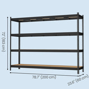 Dimensions diagram: 200 cm wide, 60 cm deep, 183 cm high