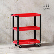 Dimensions diagram showing 70.5 cm width, 35 cm depth, 82.5 cm height, 64.5 cm shelf and 120 kg load