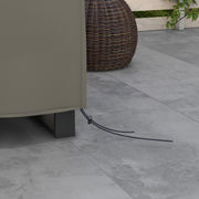 Grey Waterproof 600D Oxford Garden Furniture Cover Large Square 230 x 230cm for Patio