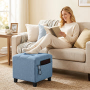 Storage footstool - Blue