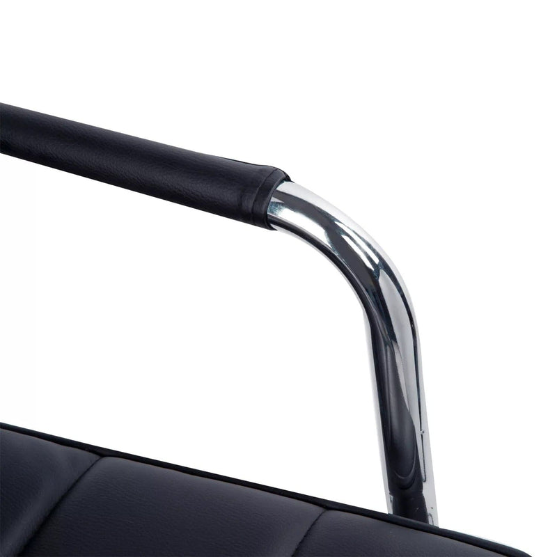 Image of a Black Desk and Chair Set For Home Office.