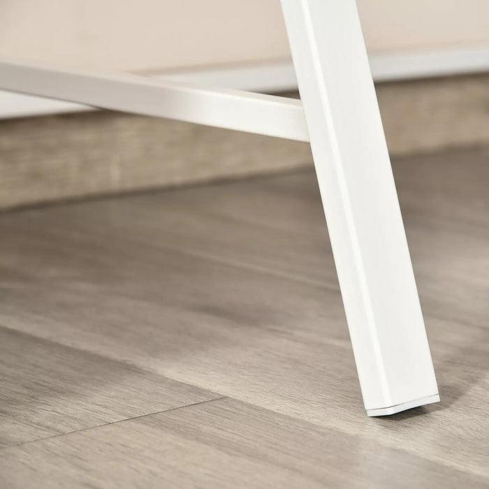 Image of a White Desk and Chair Set For Home Office