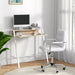 Image of a White Desk and Chair Set For Home Office