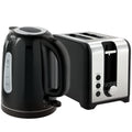 Toaster and Kettle Set with Fast Boil and Even Toasting for Easy Mornings Black
