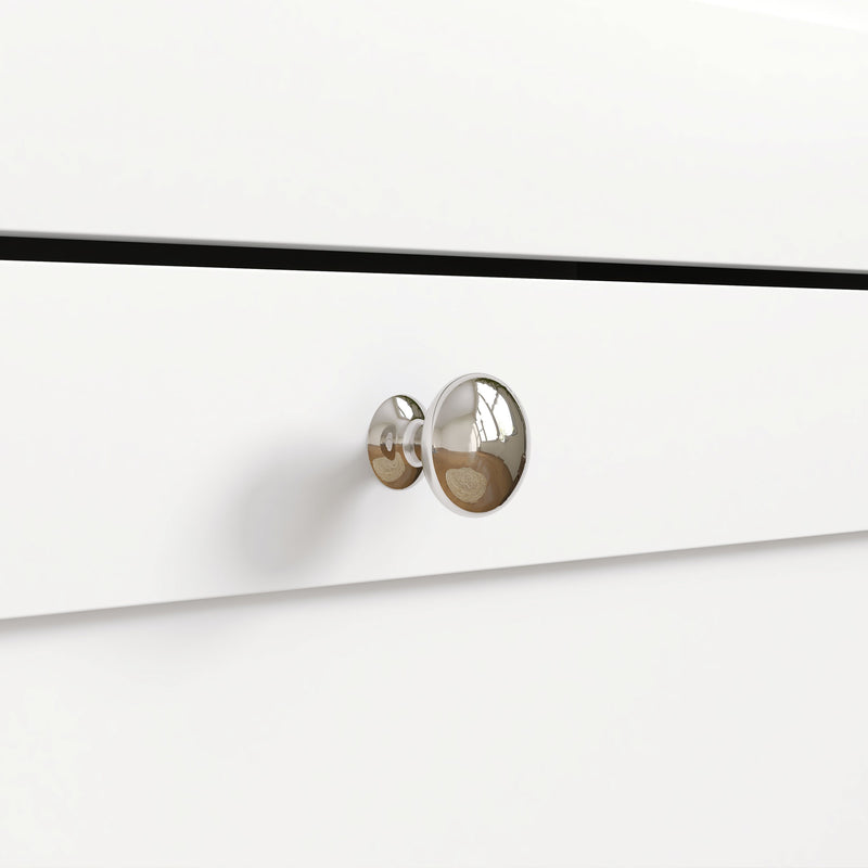 White Narrow Shoe Cabinet with Flip Drawers and Adjustable Shelves for Hallway Storage AOSOM