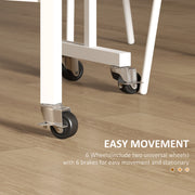 Extendable Drop Leaf Dining Table Seats 4 to 6 Ideal for Small Spaces Oak