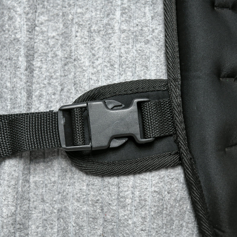 8kg Weighted Running Vest with Adjustable Straps and Reflective Strips for Training Black AOSOM