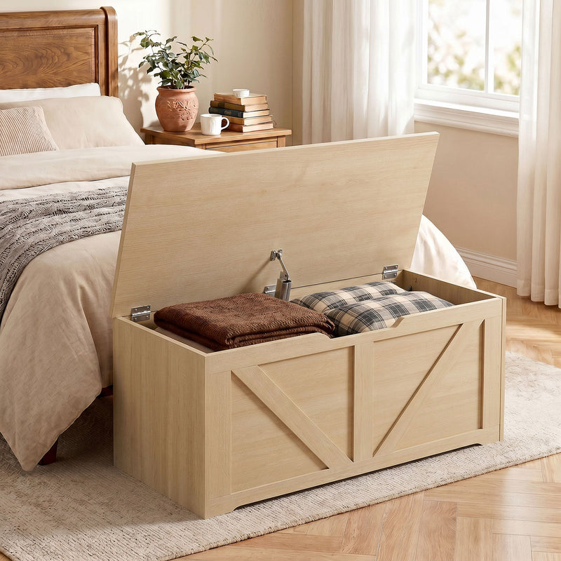 Storage bench 100L - Oak