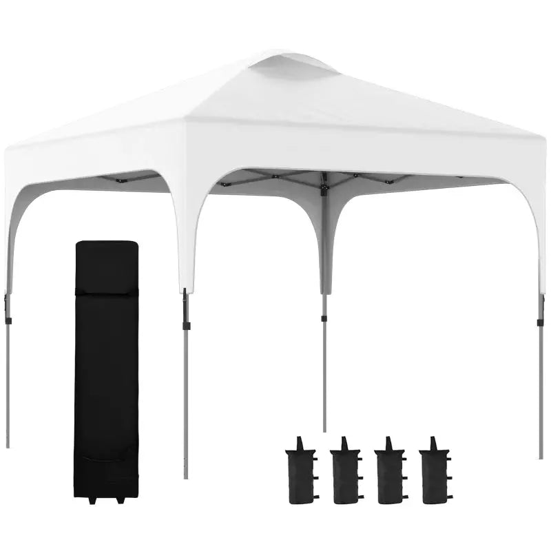 3x3 Pop Up Gazebo, Easy Setup, Leg Weights & Carrying Case