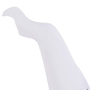Close-up of one outstretched, tapered ghost arm in white fabric