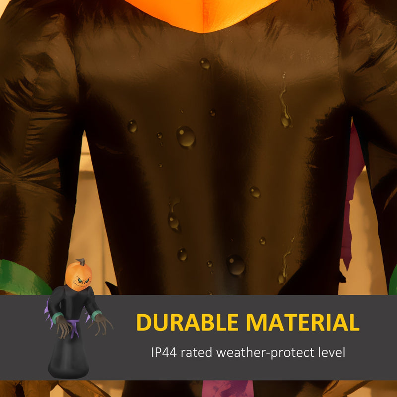 Water droplets beading on the IP44 rated polyester robe