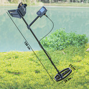 Metal Detector for Adults and Beginners with Waterproof Coil and LCD Display by Outsunny AOSOM