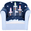 Kids Armchair Toddler Sofa with Soft Padding Ideal for Reading and Playtime, Blue