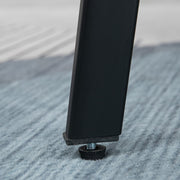 Set of 2 Upholstered Bar Stools with Backrest for Kitchen or Dining Room Brown