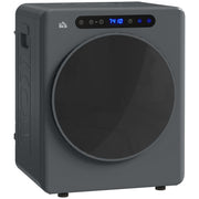4kg Compact Tumble Dryer with Adjustable Heat Ideal for Small Spaces, Grey