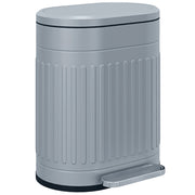 20L Metal Kitchen Bin with Soft Close Lid Ideal for Home or Office Use Grey