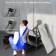 3 Tier Kitchen Bakers Rack With Adjustable Shelves For Small Spaces Storage Silver Tone