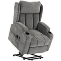 Power Lift Recliner Chair with Massage and Heat for Easy Standing and Daily Comfort