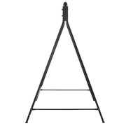 Black Steel Garden Swing Frame Only