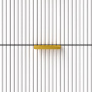 White Four Drawer Elegant Bedside Table with Storage by HOMCOM